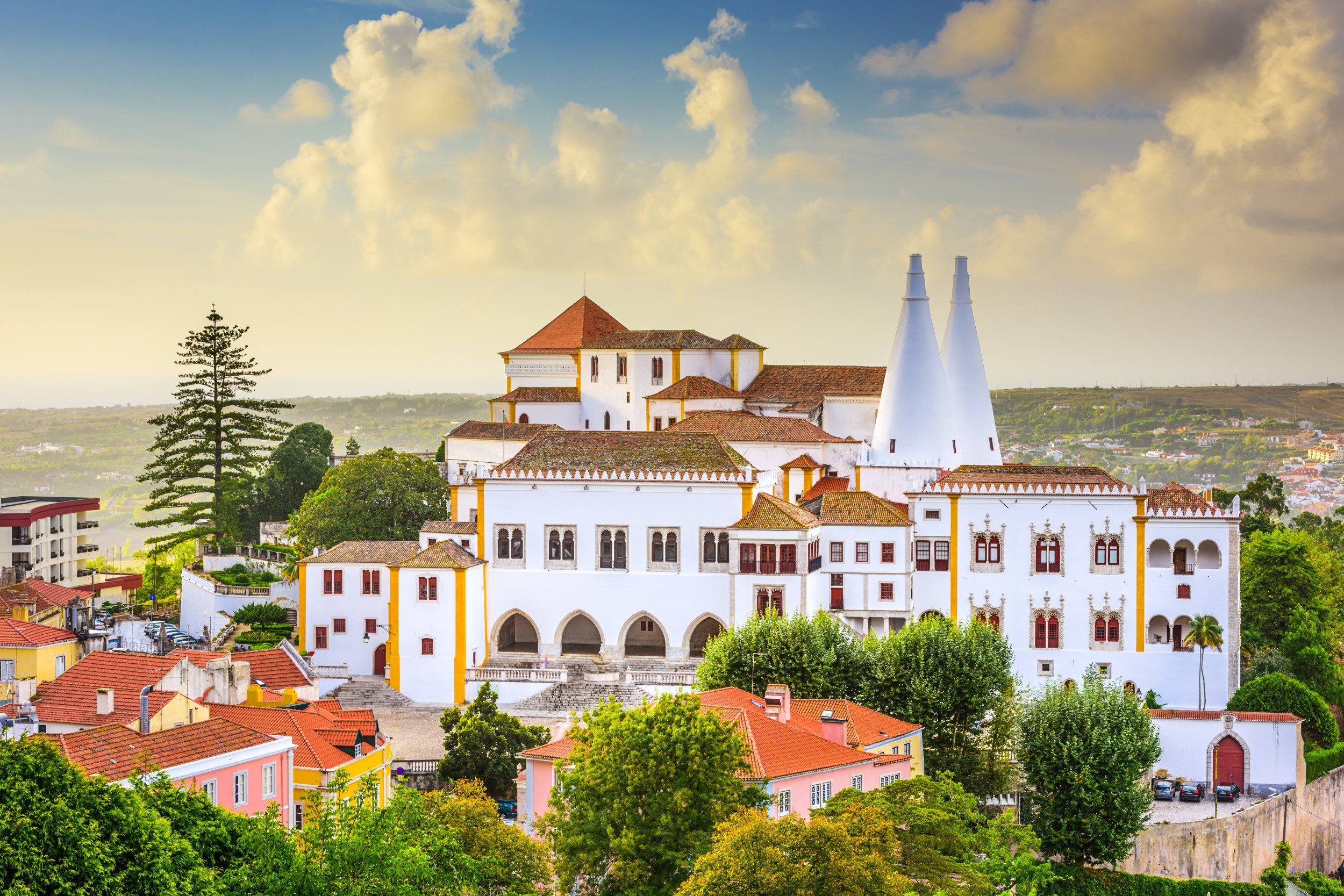 Panoramic views of Sintra from the hills