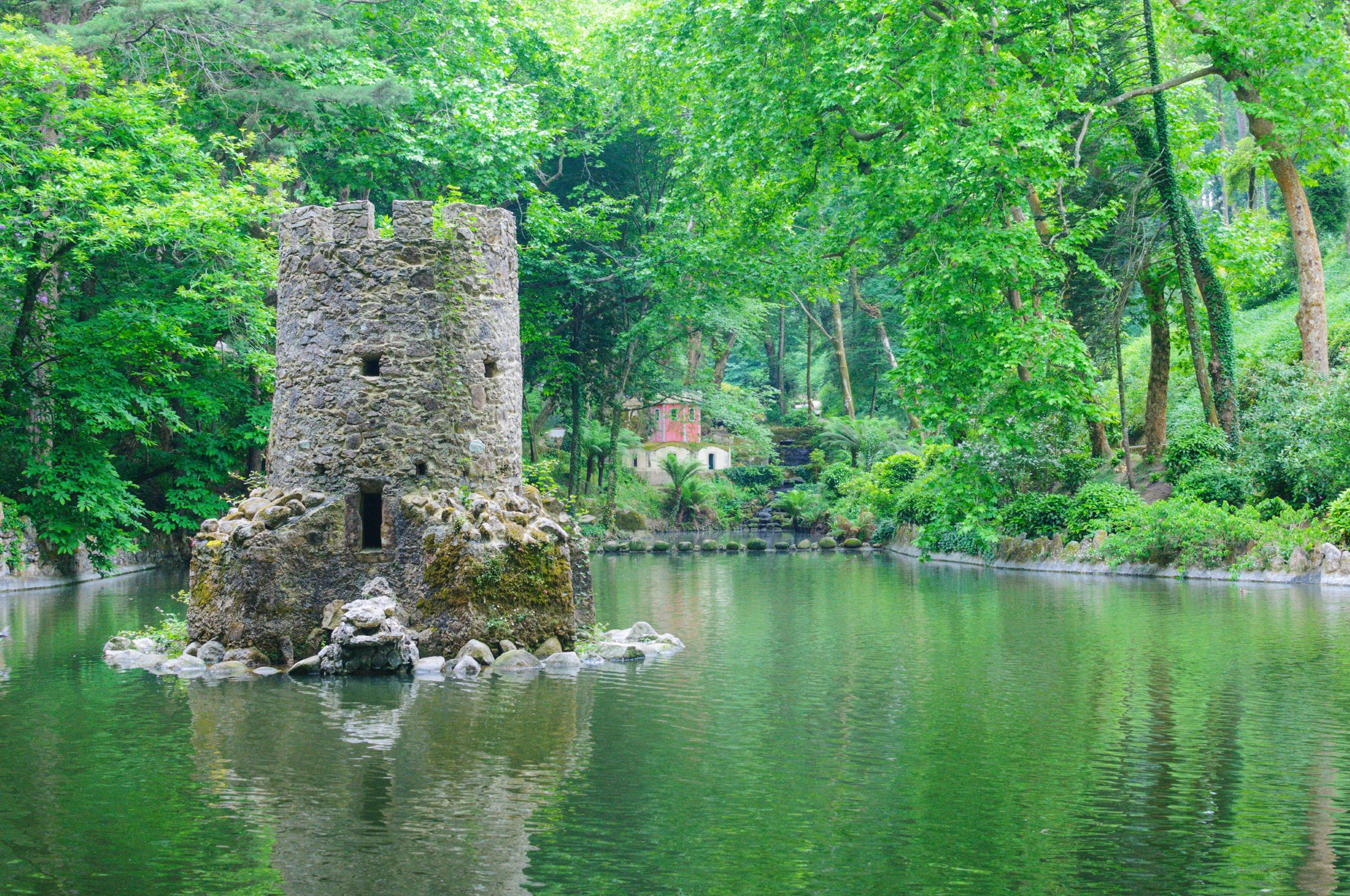 Pena Palace gardens in Sintra